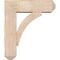 Ekena Millwork Thorton Craftsman Smooth Bracket w/ Offset Brace, Douglas Fir, 7 1/2"W x 24"D x 28"H BKT0806X24X28THR04SDF - alternate 4